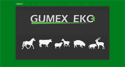 Desktop Screenshot of gumex-eko.hr
